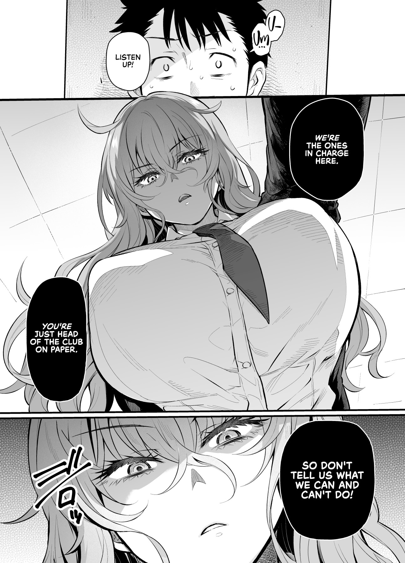 Hentai Manga Comic-Punishing Cheeky Kouhai Gyaru With Hypnosis Sex-Read-6